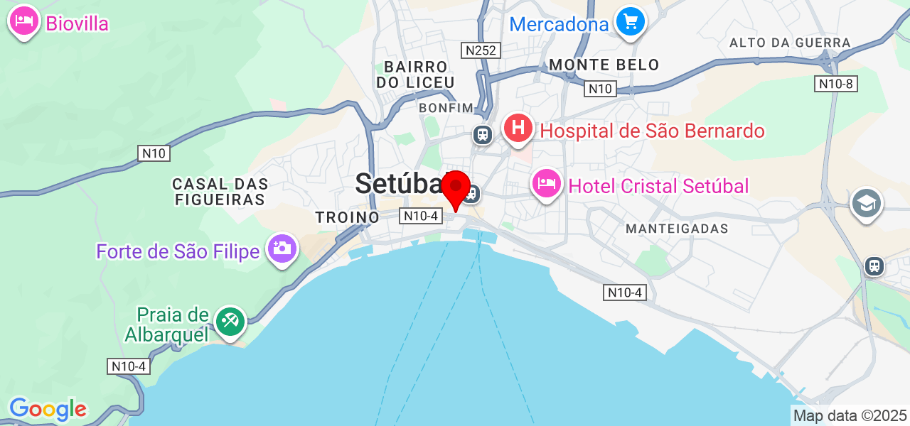 Azibelton Electricista - Setúbal - Setúbal - Mapa