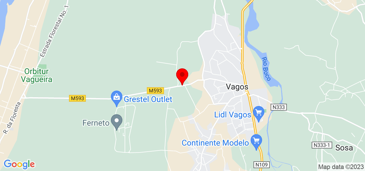 Mariana Santos - Aveiro - Vagos - Map