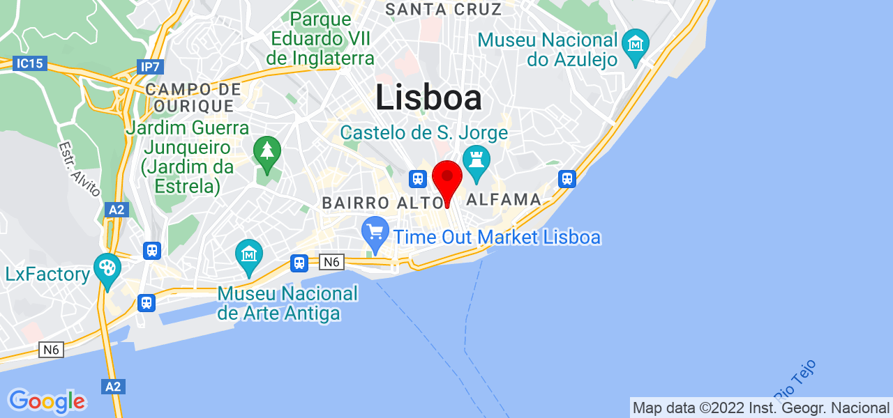 Rao Godinho Fotografia - Lisboa - Lisboa - Mapa