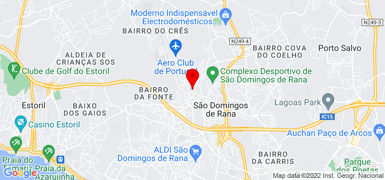 Bruno Serra - Lisboa - Cascais - Mapa