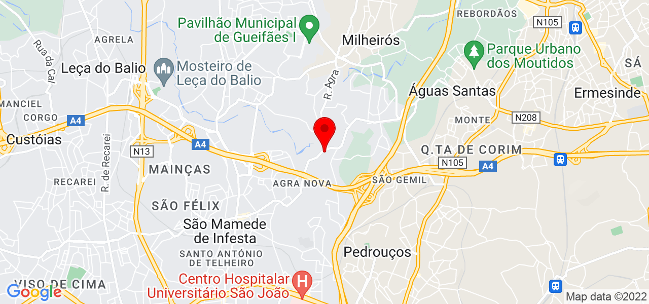 Nini - Porto - Maia - Mapa
