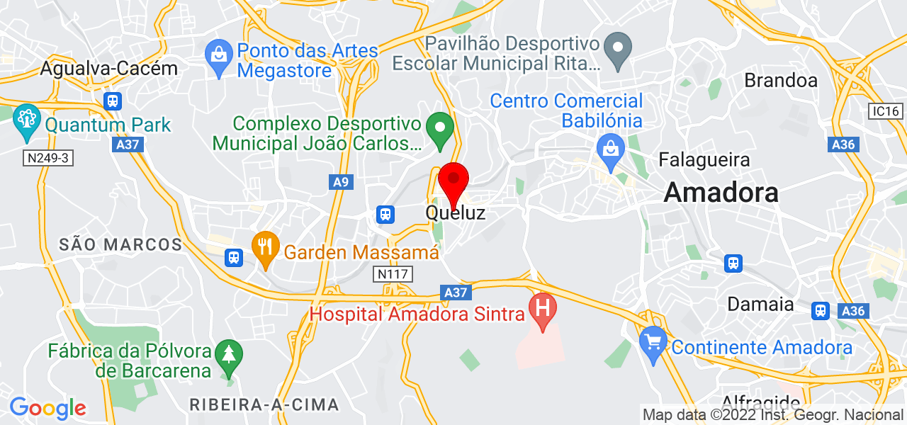 Sandra Gomes - Lisboa - Sintra - Mapa
