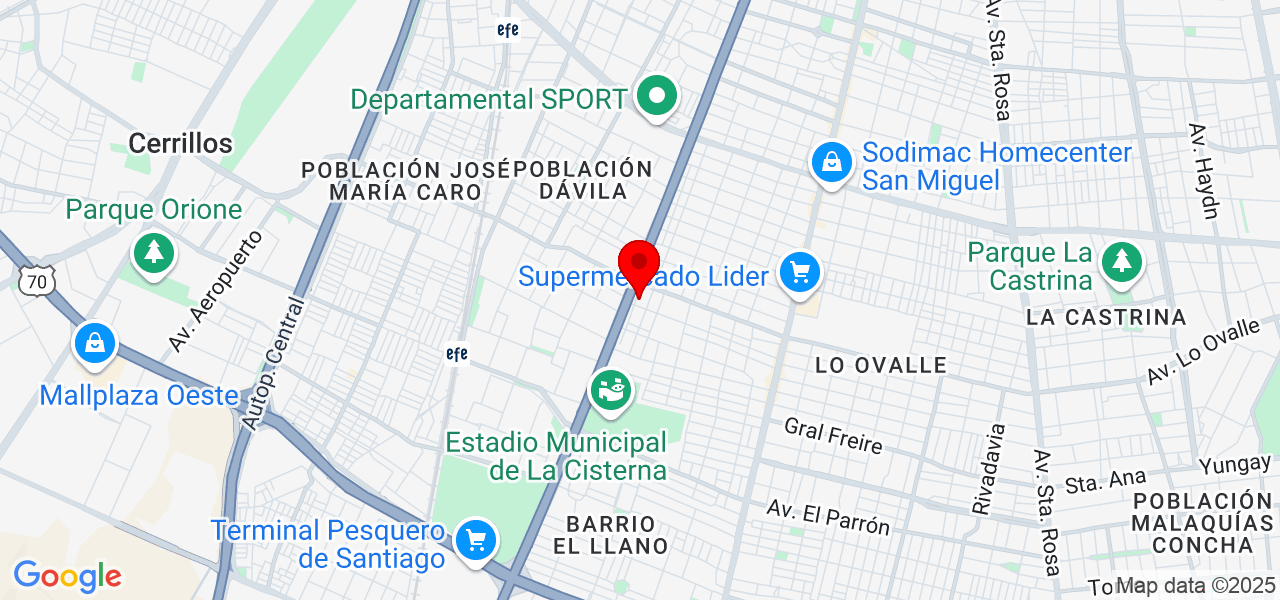 Falko ilustration - Región Metropolitana de Santiago - Santiago - Map