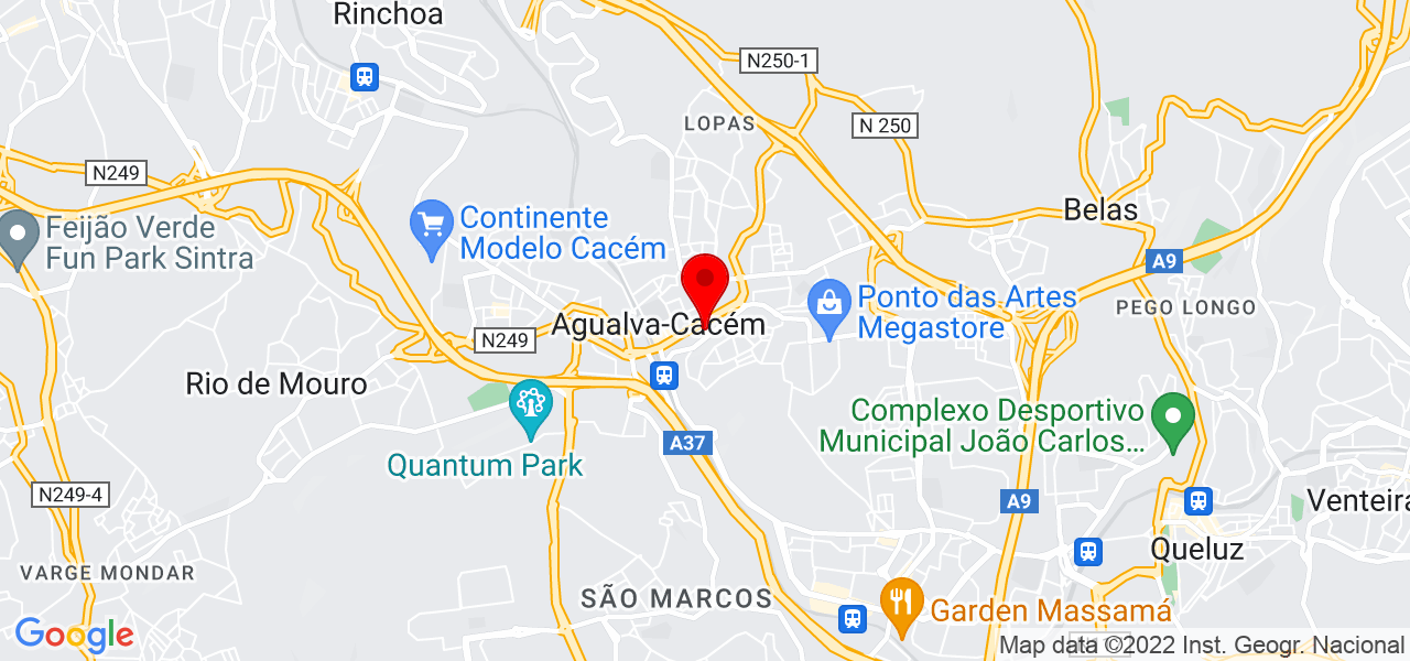 Francisco Neto - Lisboa - Sintra - Mapa