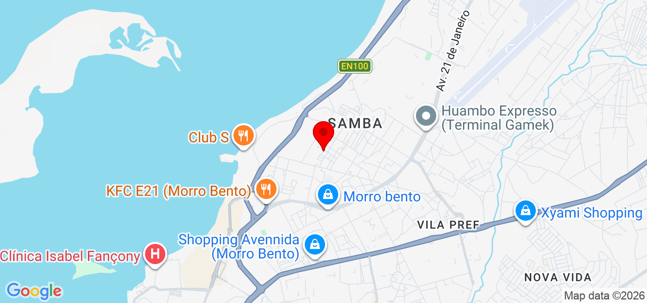 Ngola Bumba - Luanda - Samba - Mapa