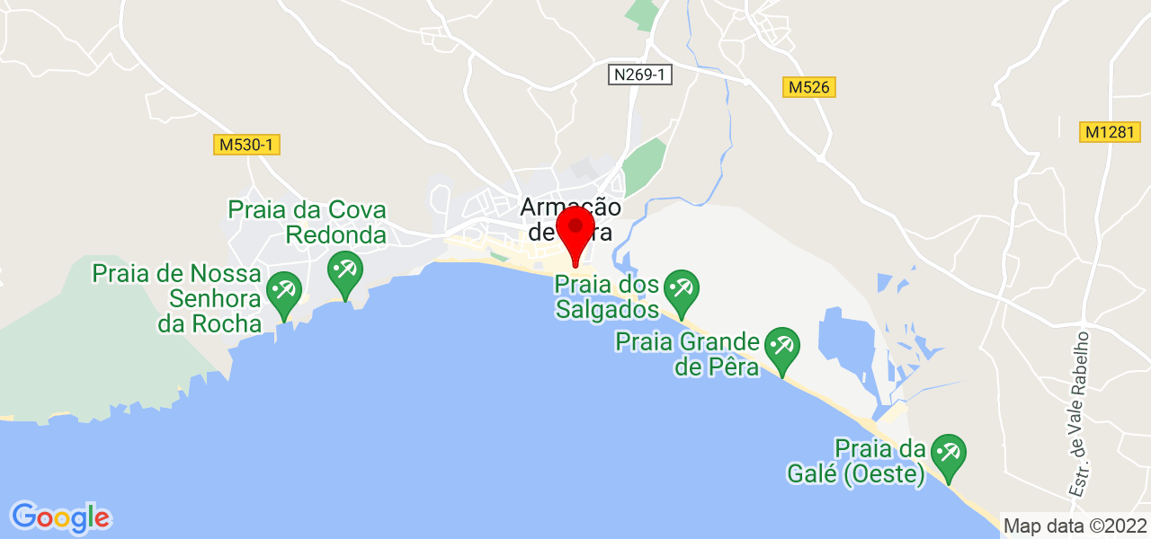Cristiano Martins - Faro - Silves - Mapa