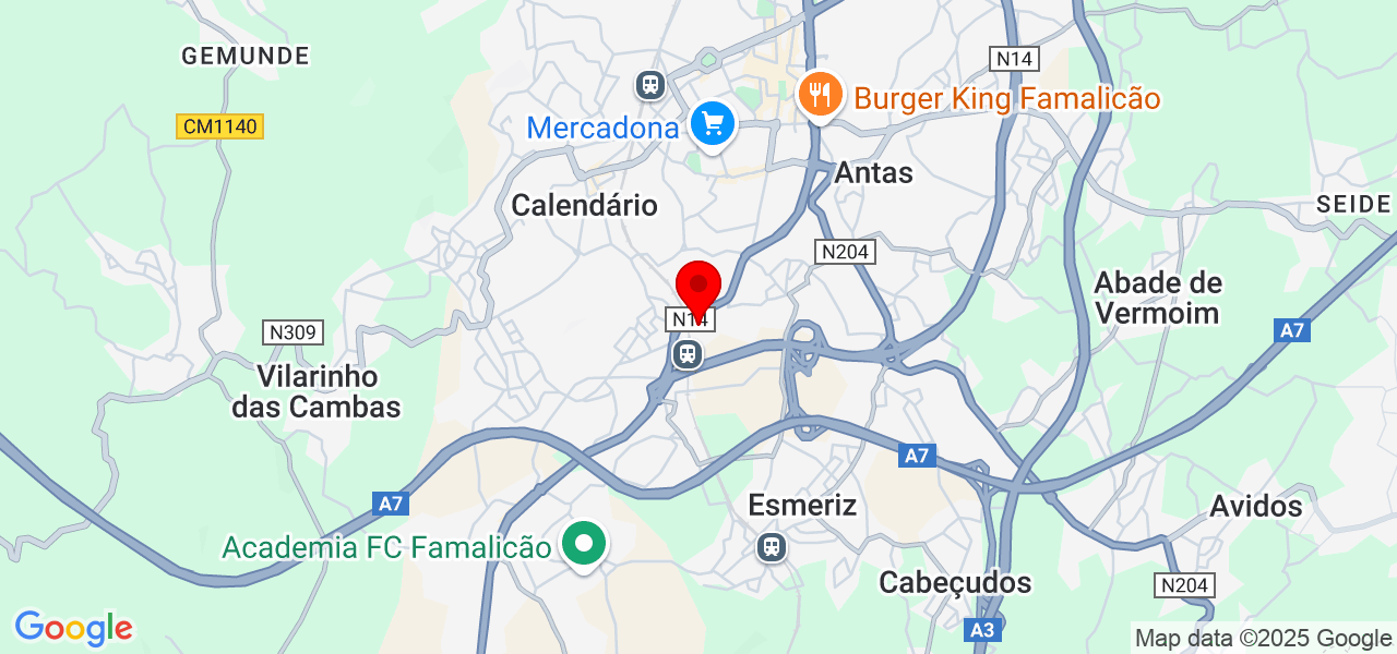 Univers Bealbalot (alba gabriel) - Braga - Vila Nova de Famalicão - Karte