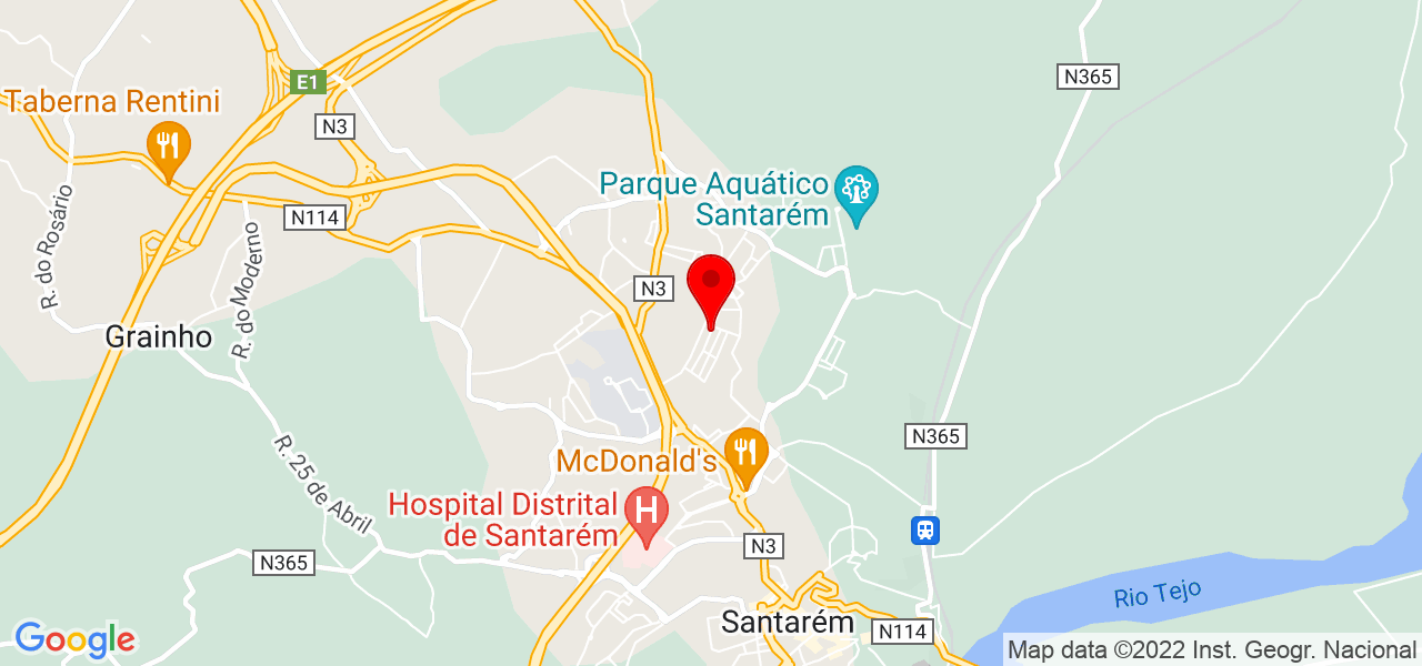 Tiago Teixeira - Santarém - Santarém - Mapa