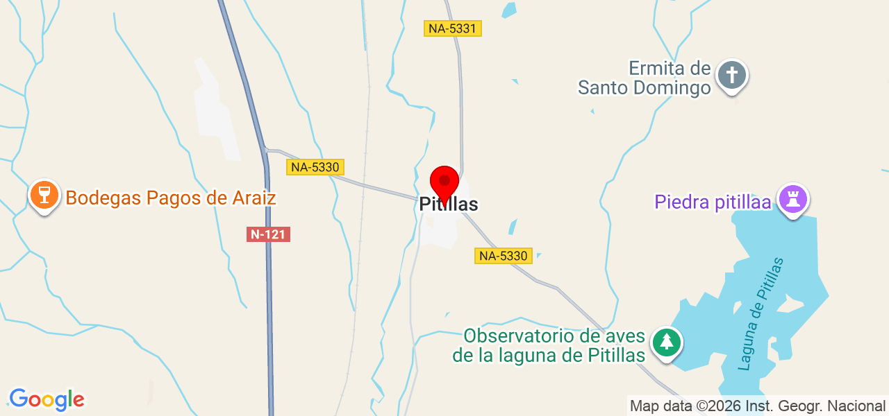 LMR - Comunidad Foral de Navarra - Pitillas - Mapa