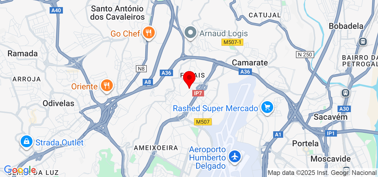 Vertical - Lisboa - Loures - Mapa