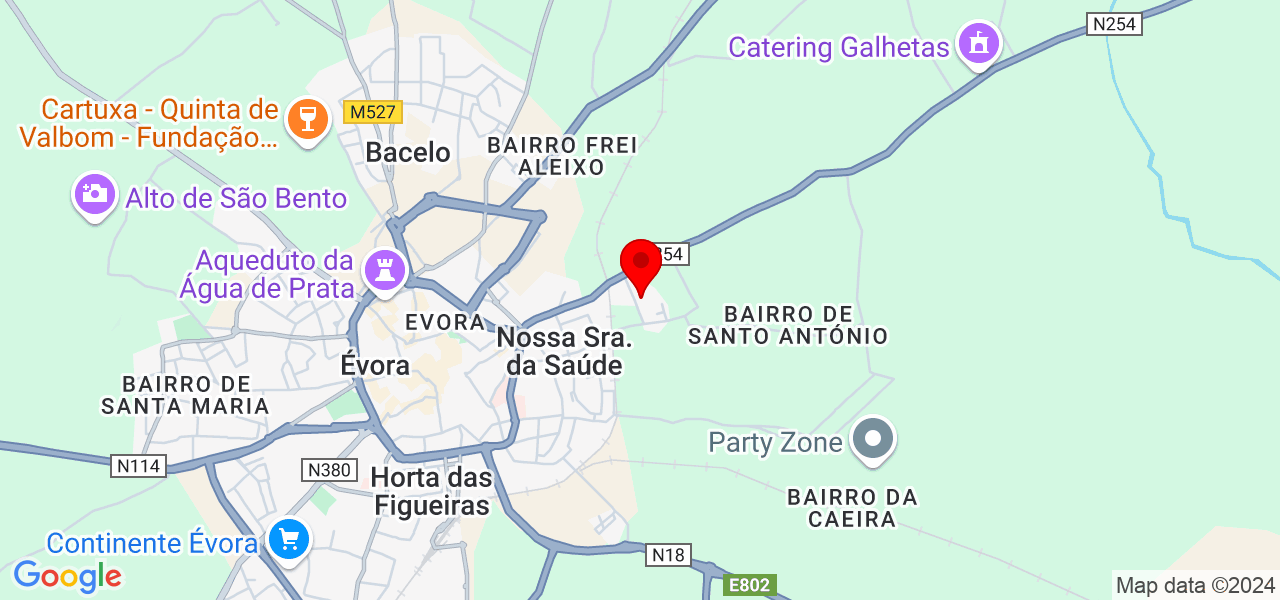 S&oacute;nia Garcia Atelier - Évora - Évora - Mapa