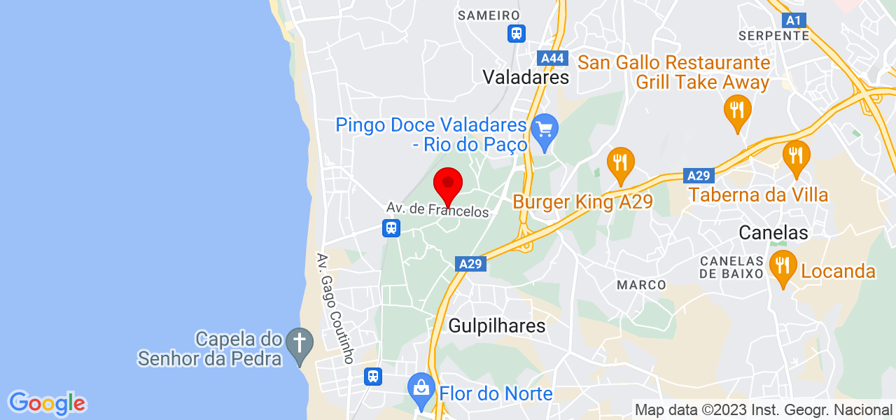 Ana &amp; paws - Porto - Vila Nova de Gaia - Mapa