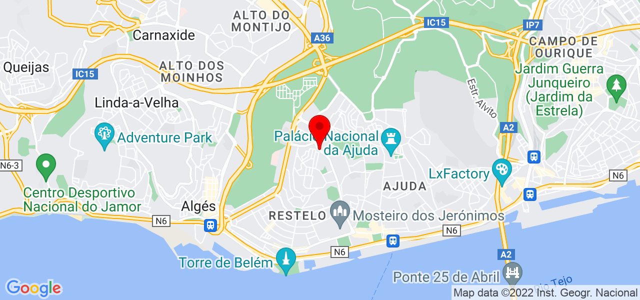 ADCORRETORANDR&Eacute; CONSULTORIA IMOBILI&Aacute;RIA - Lisboa - Lisboa - Mapa