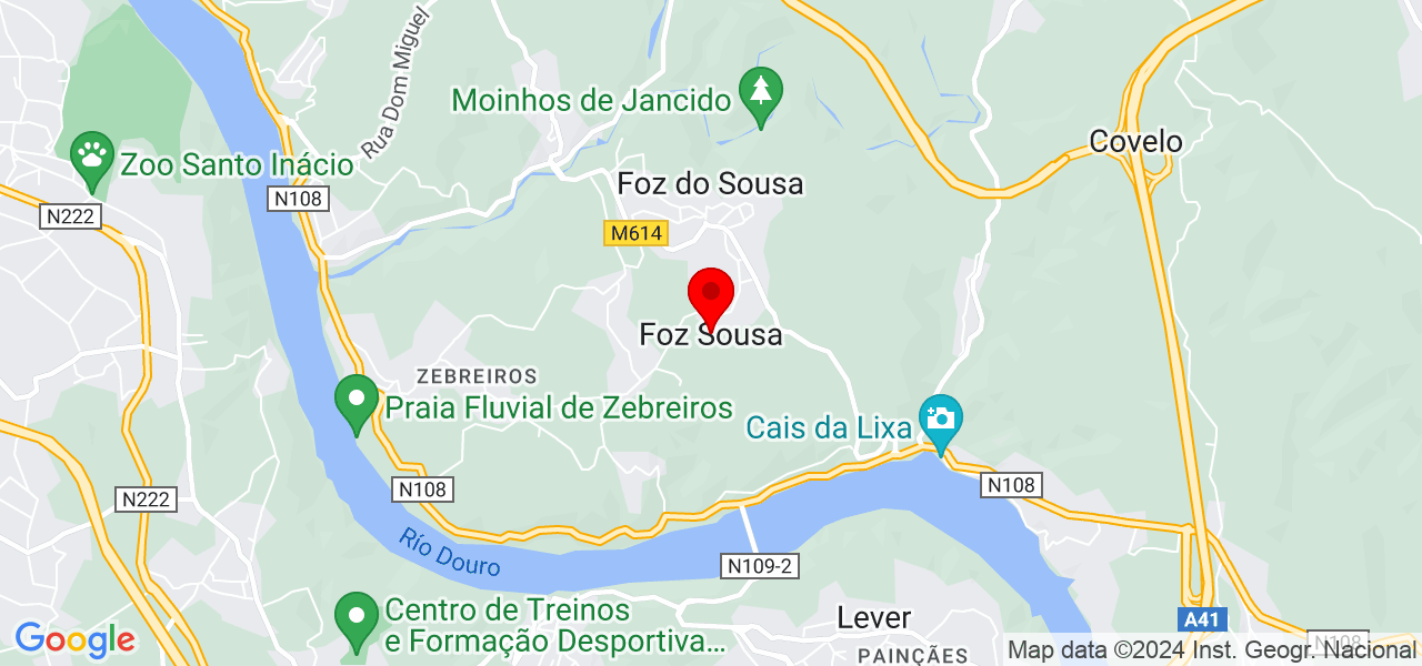 LILICONTAS - Porto - Gondomar - Mapa