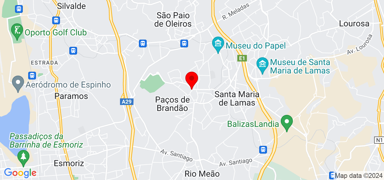 Fadas de limpeza - Aveiro - Santa Maria da Feira - Mapa