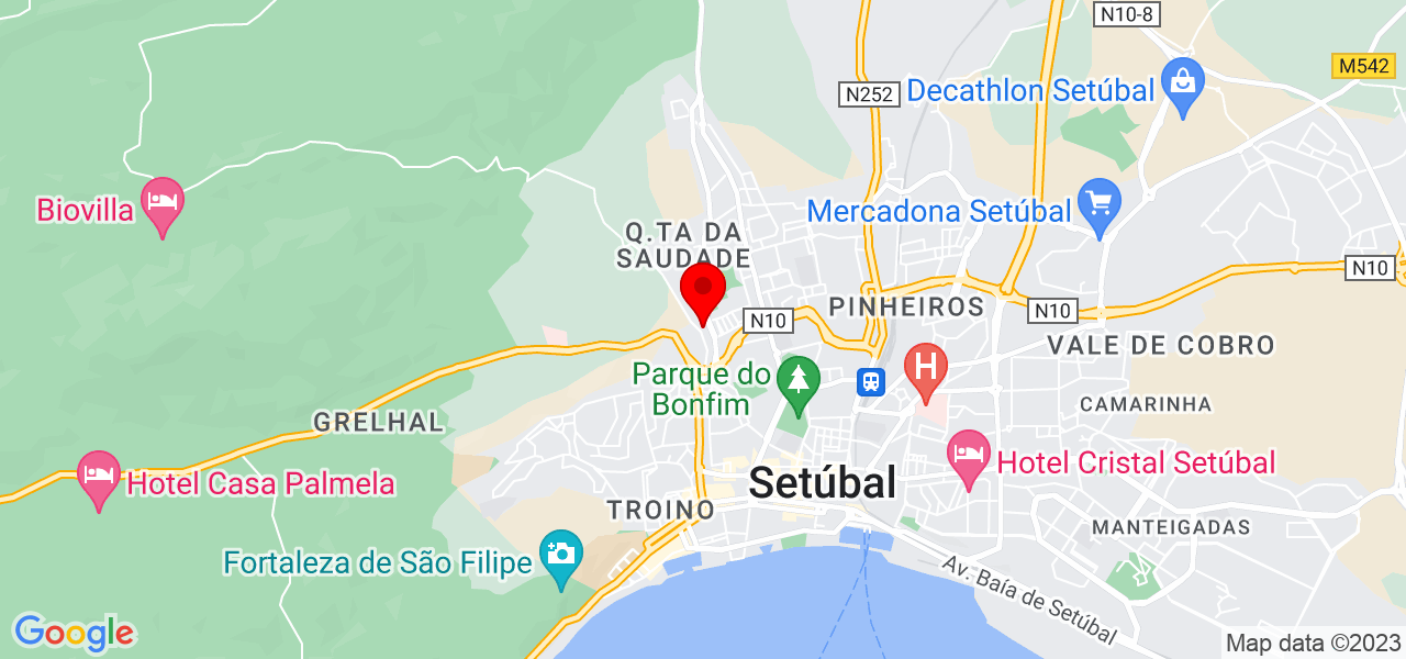 LEUNAM SEVAHC - Setúbal - Setúbal - Mapa