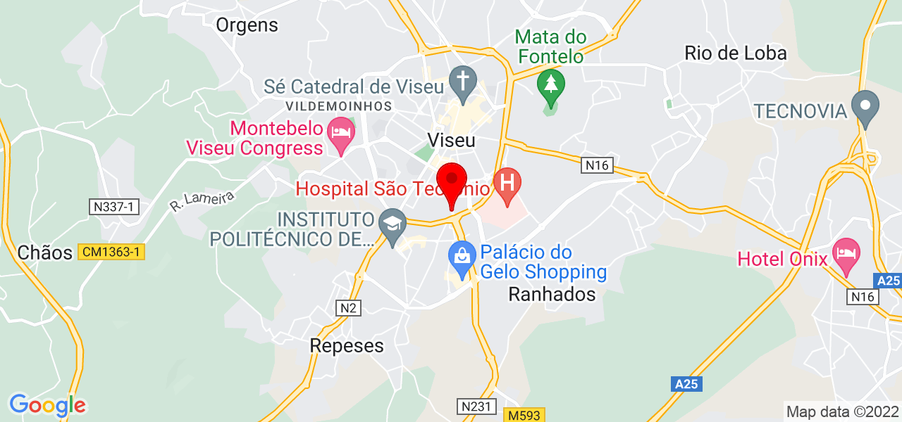 Kessia - Viseu - Viseu - Map