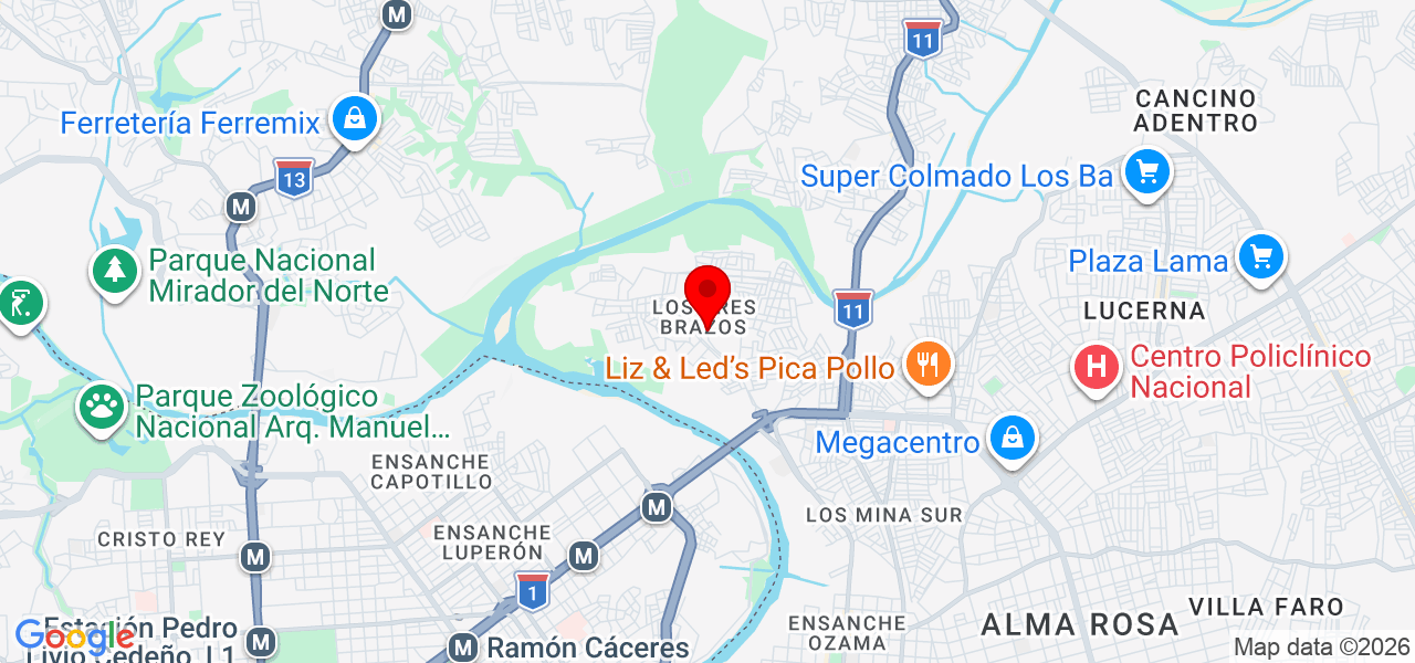 Starlin Calderón - Santo Domingo - Santo Domingo Este - Mapa