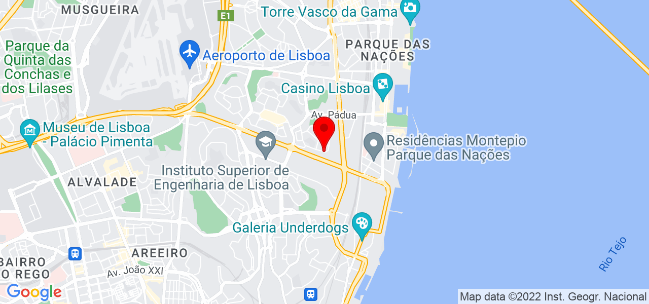 João Pedro Silveira - Lisboa - Lisboa - Mapa