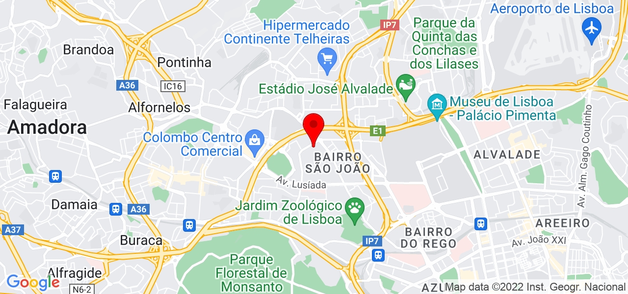Marta Correia - Lisboa - Lisboa - Mapa