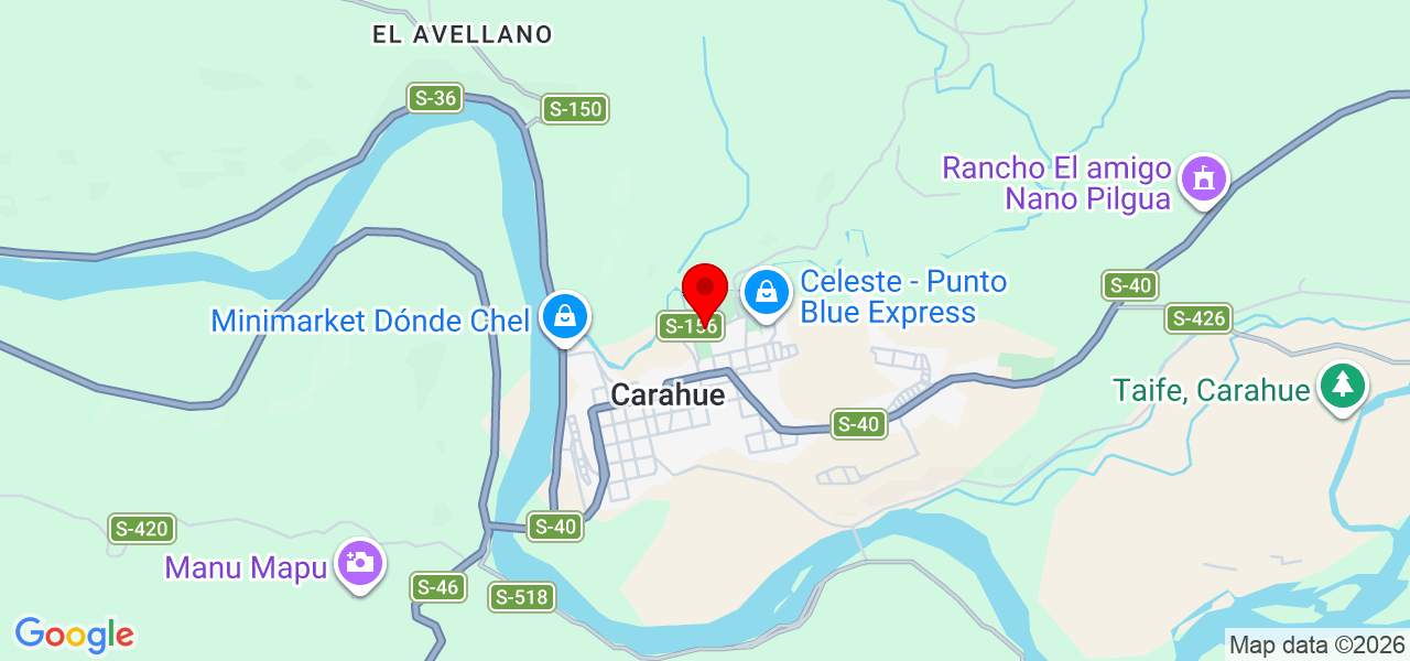 Anibal Asencio Arancibia - La Araucanía - Cautín - Mapa