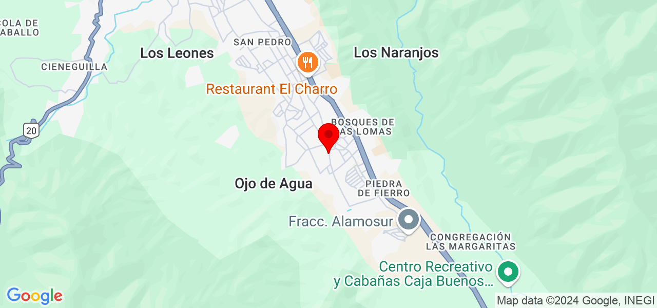 Imagenes 360 - Nuevo León - Santiago - Mapa