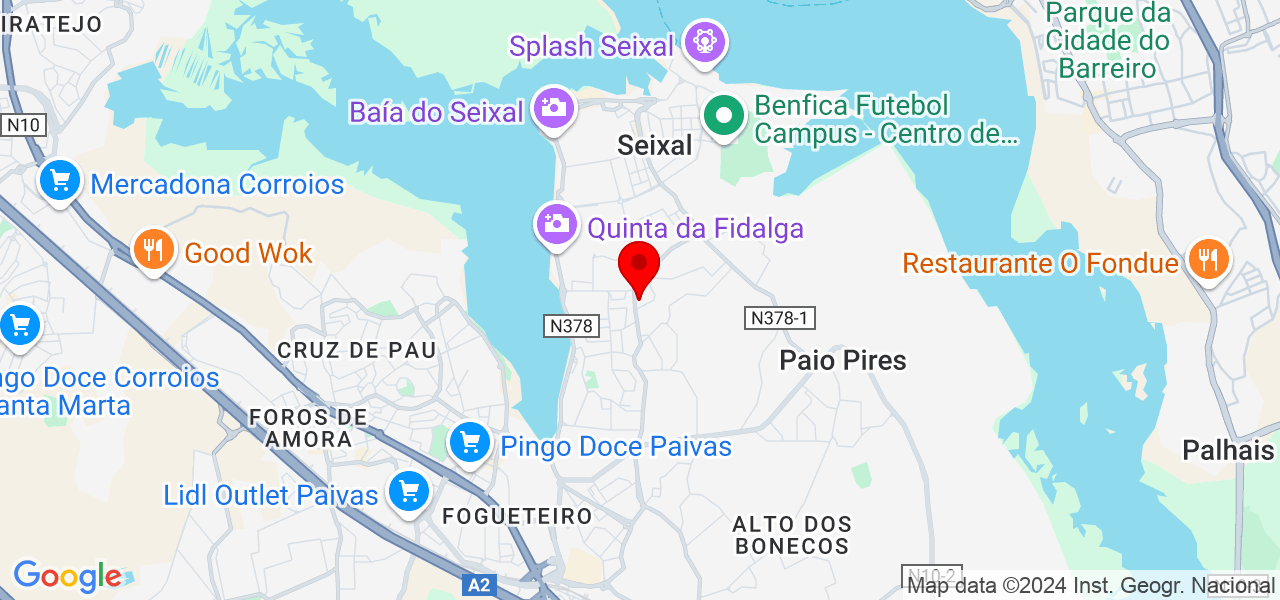 Sara - Setúbal - Seixal - Map