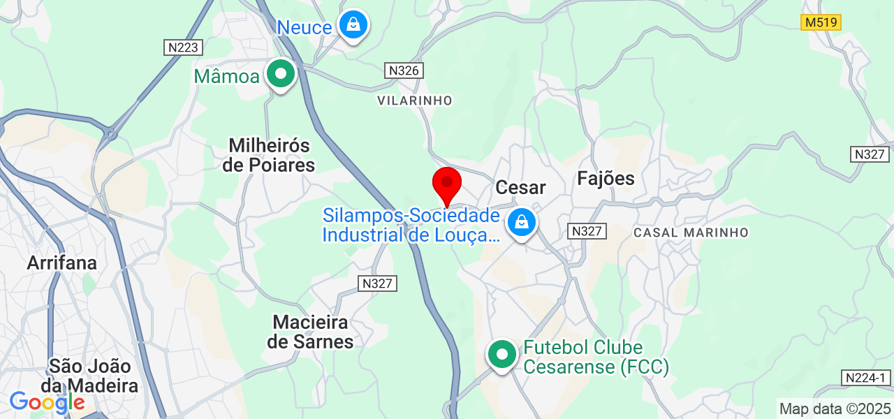 GAV Cleaning - Aveiro - Oliveira de Azeméis - Mapa