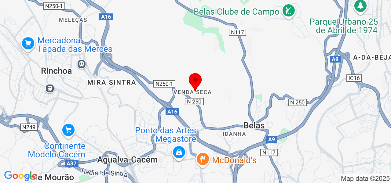 Bolos Da N&ecirc;s - Lisboa - Sintra - Karte