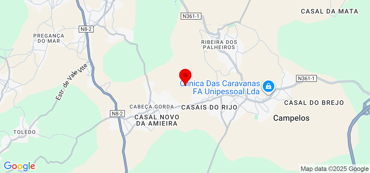 Vítor Ferreira | Serviços Técnicos - Lisboa - Lourinhã - Mapa