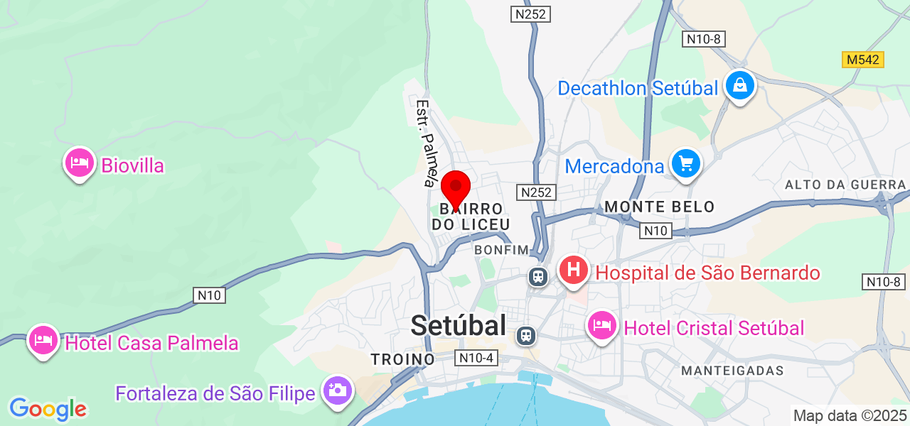 Prof. Mafalda Costa - Setúbal - Setúbal - Mapa