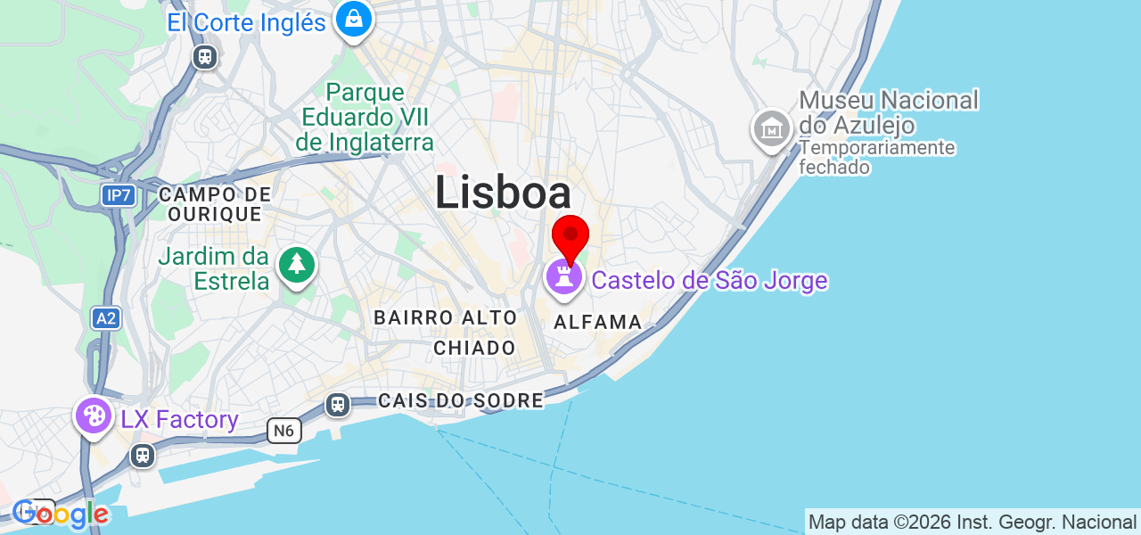 Marjorie - Lisboa - Lisboa - Mapa