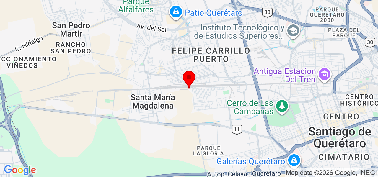 sonopiano - Querétaro - Querétaro - Mapa
