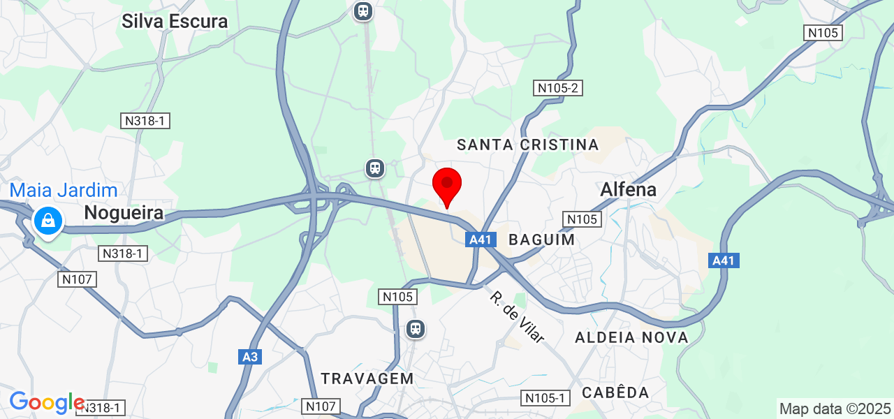 Nelson Ferreira - Porto - Maia - Map