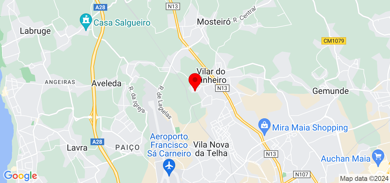 Catarina Costa - Porto - Vila do Conde - Mapa