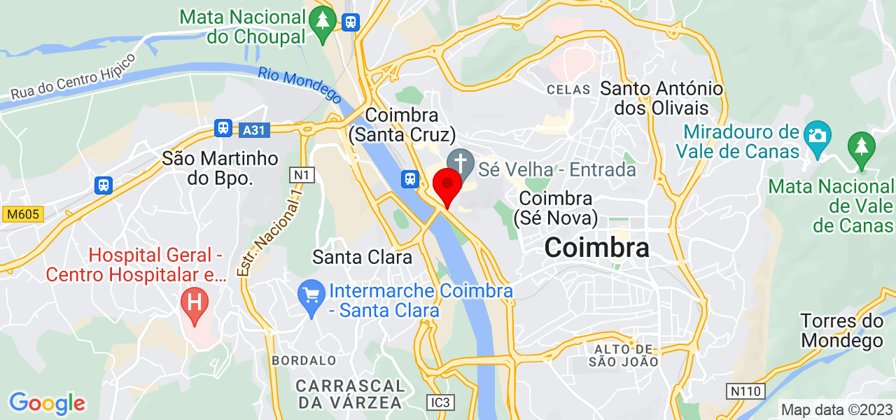 Marlise Severino - Coimbra - Coimbra - Mapa