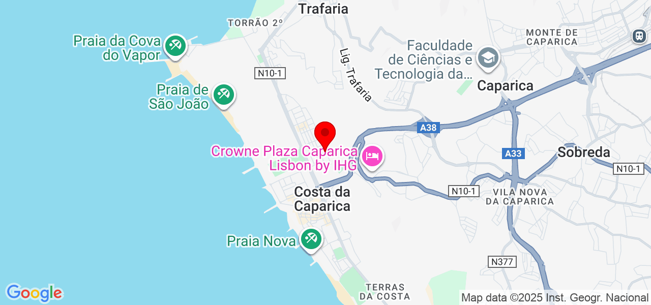 Bárbara Braga - Setúbal - Almada - Karte