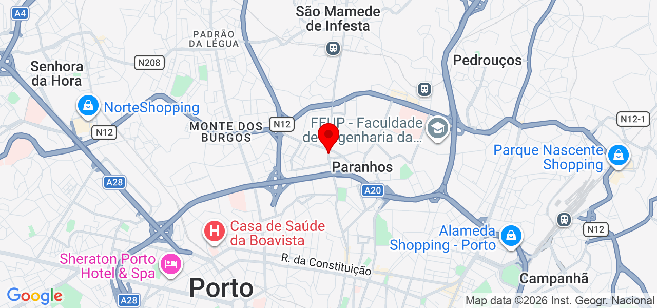 Daniel Ferreira - Porto - Porto - Map