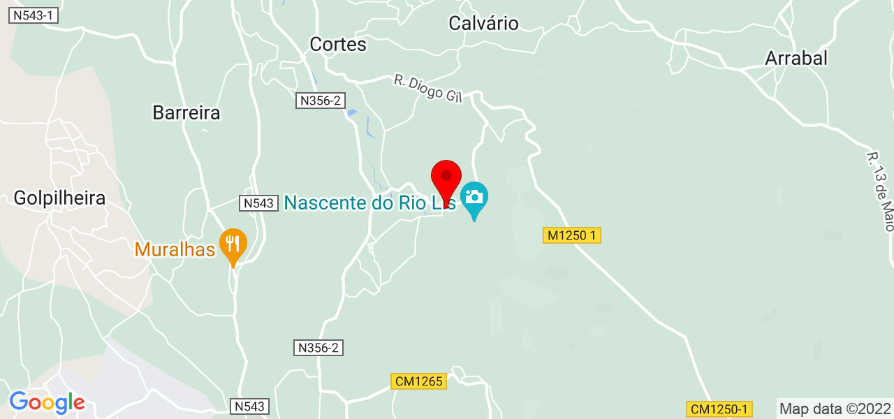 Tiago - Leiria - Leiria - Mapa