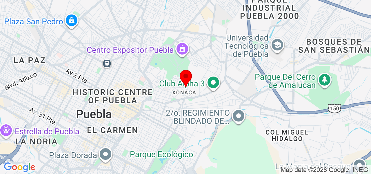 Enrique CID - Puebla - Puebla - Mapa