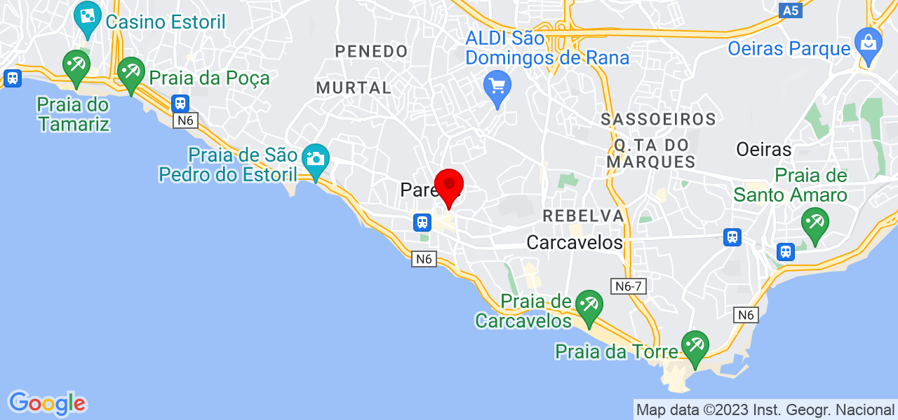 VM Carpintaria - Lisboa - Cascais - Mapa