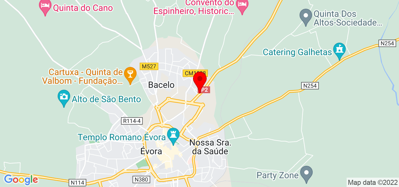 Guilherme Santos - Évora - Évora - Map