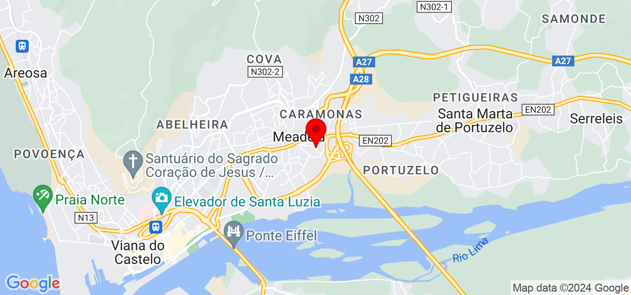 Eficaz Serviços - Viana do Castelo - Viana do Castelo - Map