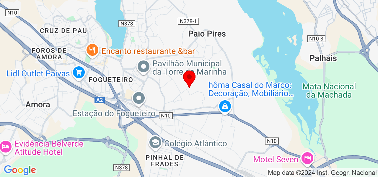 sourcing agente no mercado chines - Setúbal - Seixal - Mapa