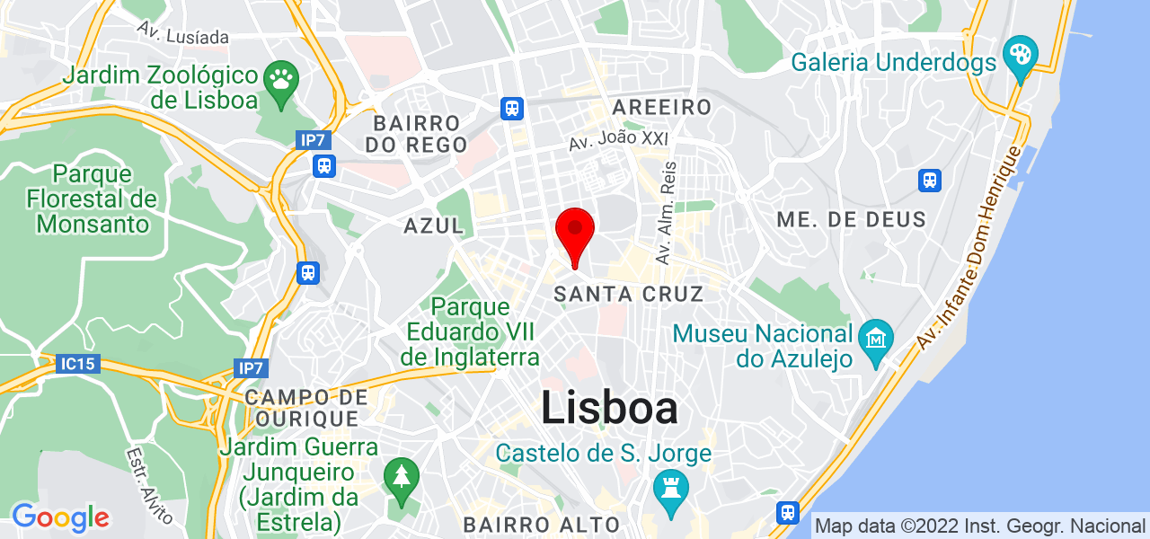 Pedro Alves - Lisboa - Lisboa - Mapa