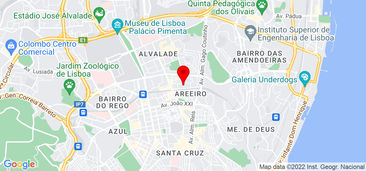 José Magalhães - Lisboa - Lisboa - Map