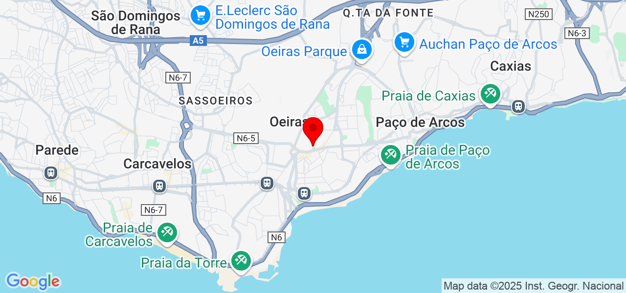 Finaliza Obras - Lisboa - Oeiras - Mapa