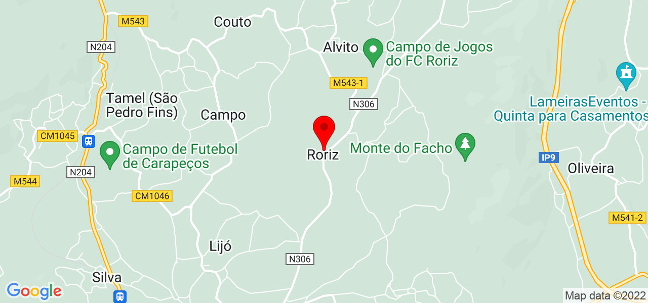 &Oacute;scar Silva - Braga - Barcelos - Mapa