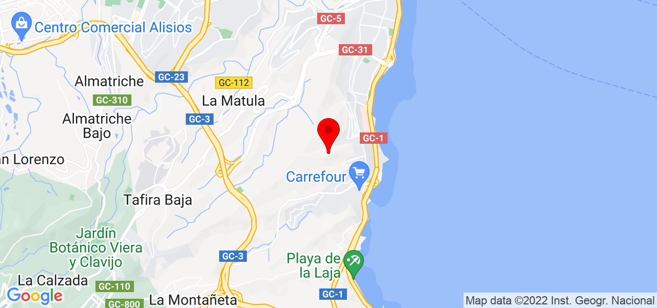 Ds Painters - Islas Canarias - Las Palmas de Gran Canaria - Mapa