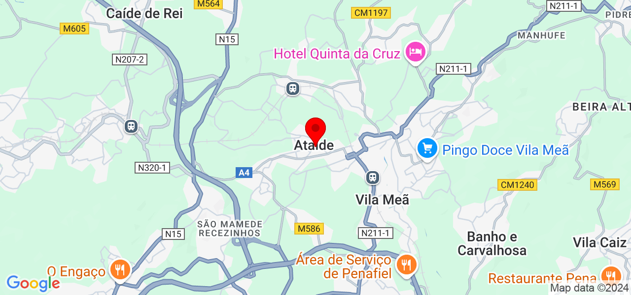 MAnDiGo Limpezas - Porto - Amarante - Mapa